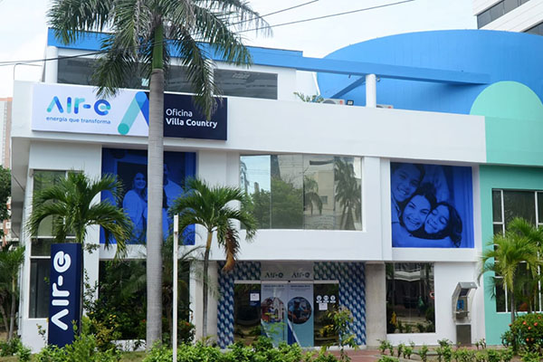 Oficinas de Air-e intervenida en la región Caribe.