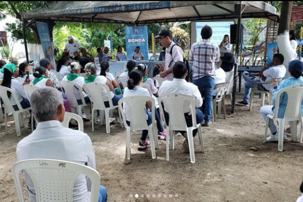 La administración distrital busca fortalecer la presencia institucional en el área rural de Santa Marta.