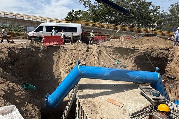  Estas acciones buscan el fortalecimiento de la infraestructura ambiental e hidráulica de la ciudad de Santa Marta.