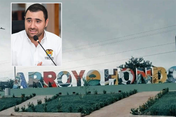 Yamil Arana Padauí, Gobernador de Bolívar, Municipio de Arroyohondo.