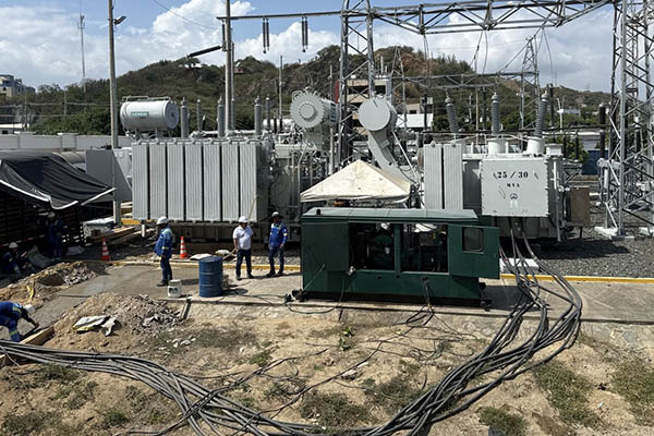Las obras en marcha hacen parte del paquete de inversiones que lidera la compañía, destinados a fortalecer el sistema de distribución eléctrica de la capital del Magdalena.