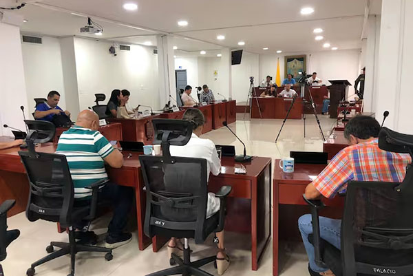 Concejo de Santa Marta, expuso la situación delicada que vive la familia Guerra, y se ve perjudicado un bebé recién nacido. 