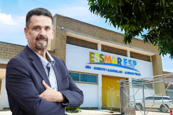 Erney Velásquez, agente interventor de Essmar.