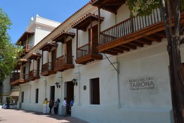 El callejón peatonal junto al Museo del Oro Tairona será el escenario del acto conmemorativo por el Quinto Centenario de Santa Marta.