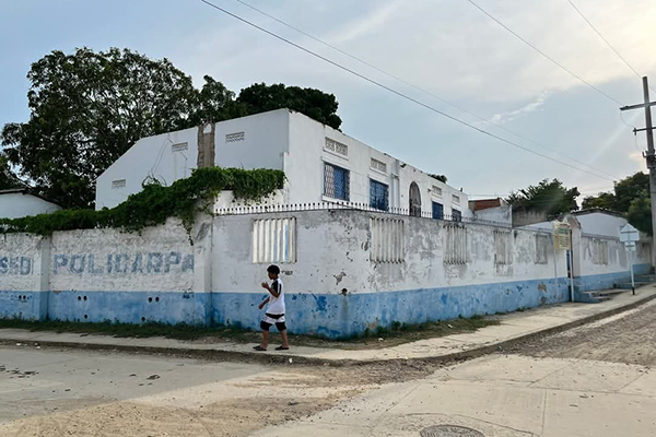 Institución Educativa Municipal Policarpa Salavarrieta, ubicada en el municipio de Concordia, Magdalena.