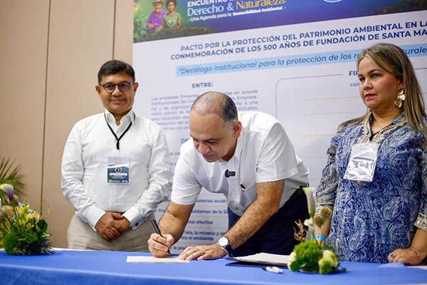 Uno de los ejes centrales del Plan de Desarrollo Distrital “Santa Marta 500+” contempla la conservación del medio ambiente.