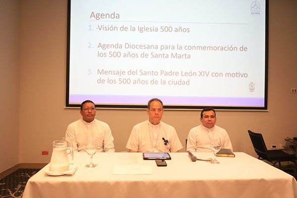 Monseñor Bacci presenta los proyectos sociales y espirituales que marcarán el rumbo de la Iglesia samaria en su quincuagésimo centenario.