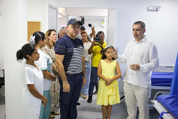 Esta nueva clínica beneficiará a más de 50 mil habitantes de la zona rural de Santa Marta. / Foto: Alcaldía de Santa Marta 