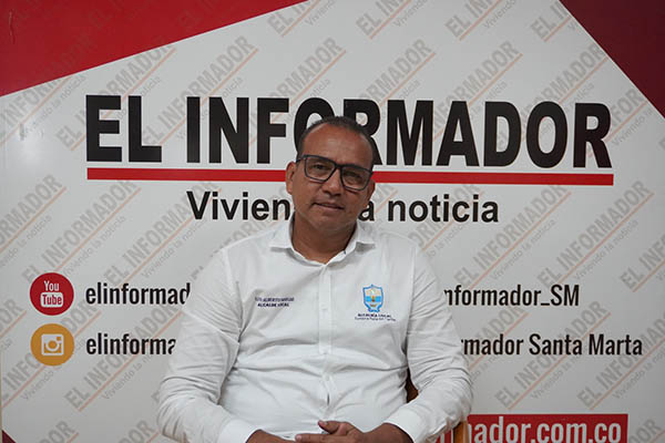 Luis Alberto Vanegas, alcalde de la Localidad 3 de Santa Marta. Foto EL INFORMADOR
