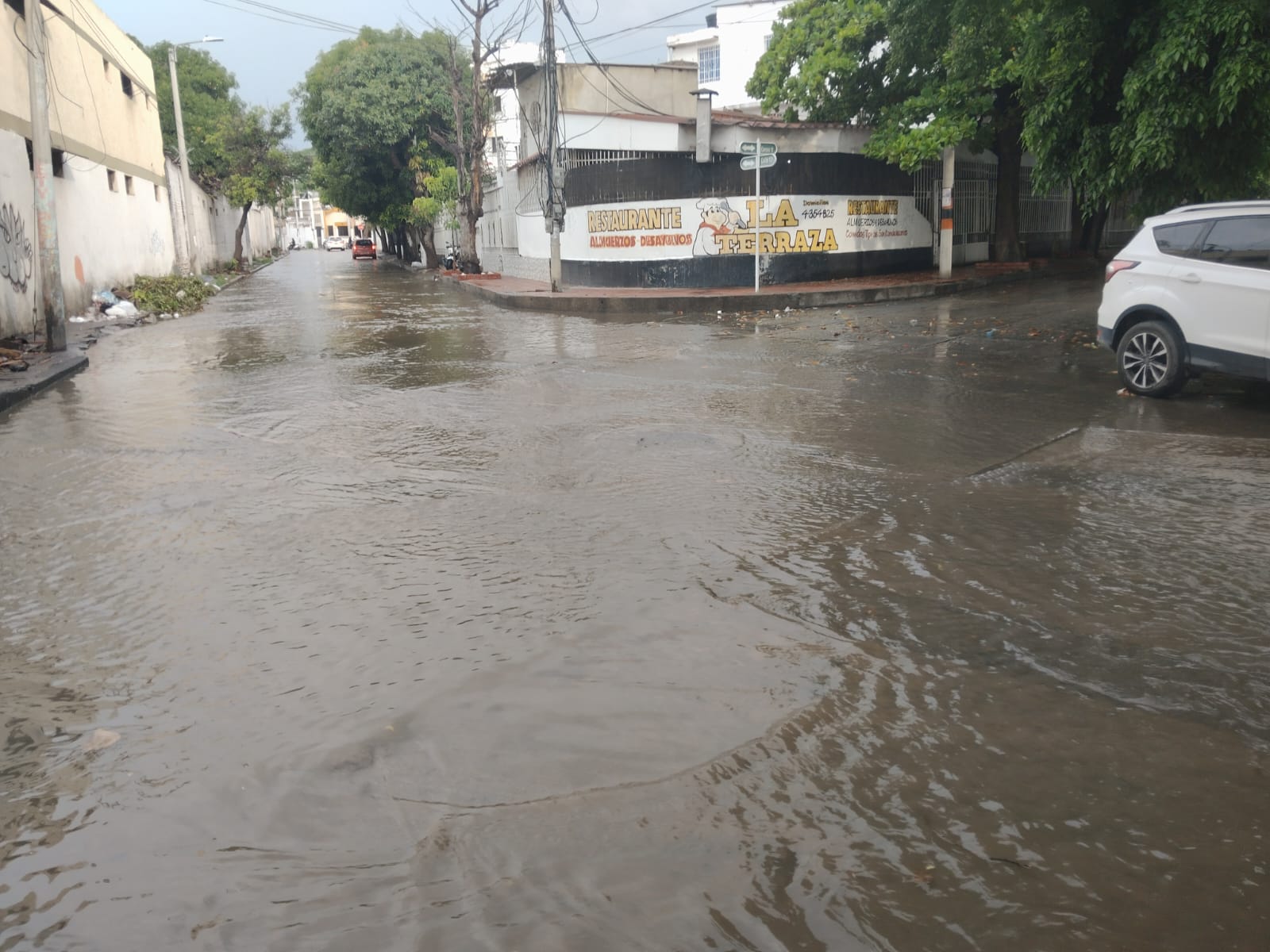 Calle 17 con carrera 11, en Santa Marta
