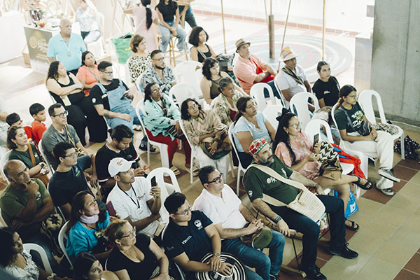 Comunidades artesanas del Caribe colombiano hicieron presencia en el rodaje del documental. Foto Unimagdalena Comunidades artesanas del Caribe colombiano hicieron presencia en el rodaje del documental. Foto Unimagdalena