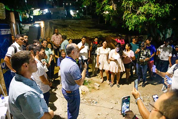 Este proyecto ha sido diseñado como una apuesta para cerrar brechas sociales y mejorar la infraestructura básica de los sectores más vulnerables de Santa Marta. / Foto Alcaldía de Santa Marta 