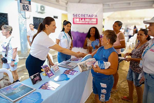 El enfoque de trabajo de la Secretaría se basa en tres pilares fundamentales: la autonomía económica, la prevención y atención de violencias basadas en género y la inclusión de las mujeres en la toma de decisiones. / Foto Secretaria de la Mujer 