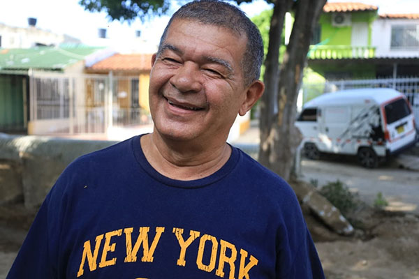 Fulton Enrique Jiménez Pavón, vicepresidente de la Junta de Acción Comunal.  