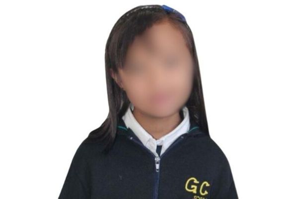 Valeria Afanador, la niña que falleció después de estar desaparecida después de salir de su colegio. 