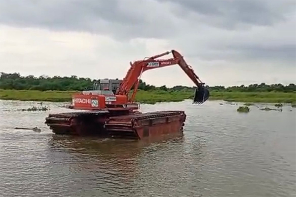 La entidad explicó que la restauración de este afluente no solo beneficia al medio ambiente, sino también a los habitantes de la zona. / Foto suministrada por Corpamag