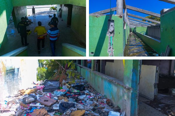 Entre las medidas se ordena que se proceda a la evacuación de los habitantes en condición de calle que actualmente ocupan los inmuebles ubicados en la calle 10B con carrera segunda.Foto: Personería