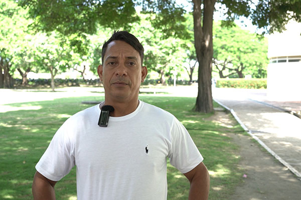 Luis Fernando ‘La Puya’ Zuleta, exfutbolista profesional, gloria del fútbol samario, quien hace parte del programa Tecnología en Educación Física, Recreación y Deporte. Foto Unimagdalena Luis Fernando ‘La Puya’ Zuleta, exfutbolista profesional, gloria del fútbol samario, quien hace parte del programa Tecnología en Educación Física, Recreación y Deporte. Foto Unimagdalena