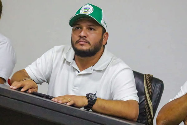 Alberto Escobar Mora, Alcalde de Chibolo, Magdalena. Foto suministrada por Alcides Macías 
