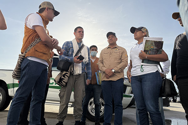 Reunión de funcionarios de la Agencia Nacional de Tierras. Foto Agencia Nacional de Tierras