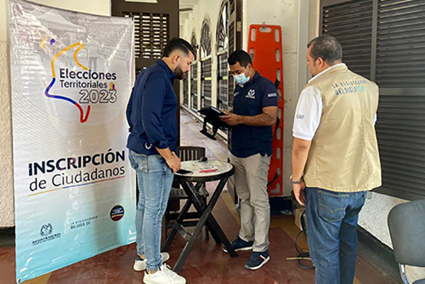 La Registraduría invita a los ciudadanos a inscribir su cédula para garantizar su participación en las próximas elecciones. Foto derechos reservados EL INFORMADOR