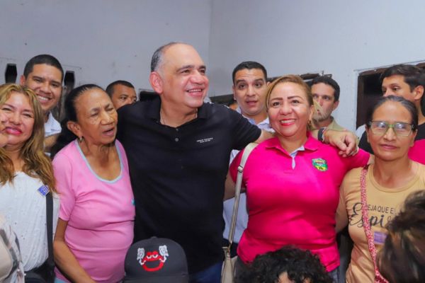 El primer proyecto en ejecución será en el sector de San Pablo, donde se construirá un nuevo salón comunal. / Foto Alcaldía de Santa Marta 