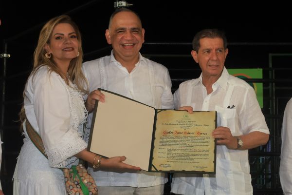 José Félix Lafaurie, Presidente Ejecutivo de Fedegán, en la clausura de la gira ganadera 500 años. Foto todos los derechos reservados EL INFORMADOR 