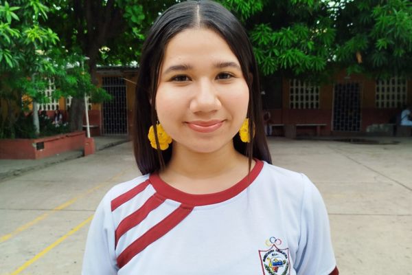 Jenifer García Cuao, candidata a Consejo de Juventud, localidad 2.