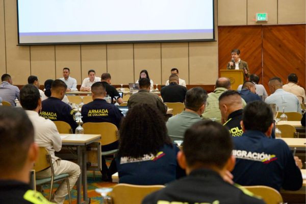 Con esta cumbre, Colombia promueve una agenda compartida con la Unión Europea en áreas clave como la transición energética, la autosuficiencia sanitaria, la integración comercial regional y la cooperación digital y científica. Foto Cancillería 