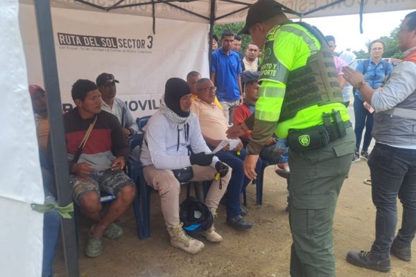 Cortesía Policía de Tránsito del Magdalena