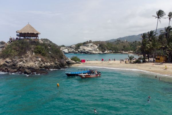 Cabo San Juan de Guía, ubicado en el Parque Nacional Natural Tayrona. Foto Parques Nacionales 
