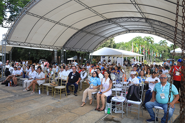 El XIV Congreso Nacional de Guías de Turismo fue inaugurado este viernes en la Quinta de San Pedro Alejandrino. Foto derechos reservados EL INFORMADOR 