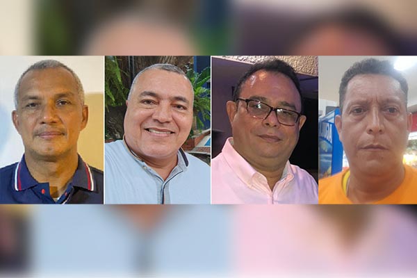 José Luis Cabrera, Calixto Liñán Felipe, Lewis Miguel Contreras y Erick Rivas, egresados del Instituto Técnico Industrial 1987. Fotos cortesía archivo personal José Luis Cabrera, Calixto Liñán Felipe, Lewis Miguel Contreras y Erick Rivas, egresados del Instituto Técnico Industrial 1987. Fotos cortesía archivo personal