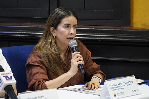 Angélica Cortés, directora de la Feria Internacional del Libro, las Artes y la Cultura de Santa Marta FilSMar 2025.