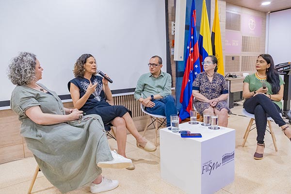 En el tercer día se desarrolló la cuarta edición del ECOFEST, un espacio que promueve la conciencia ambiental, de diálogo de saberes y que reconoce los avances, experiencias y aprendizajes. Foto Unimagdalena 