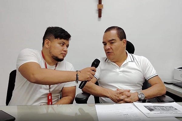 Jorge Cardona, Delegado del Registrador Nacional, en entrevista con el periodista Andrés Espinosa de EL INFORMADOR. Foto todos los derechos reservados EL INFORMADOR 