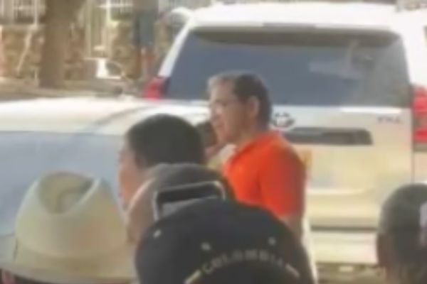 Foto capturada de video difundido en redes sociales