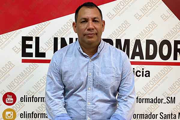 Luis Felipe Gutiérrez, gerente de infraestructura del Distrito de Santa Marta. Foto derechos reservados EL INFORMADOR 