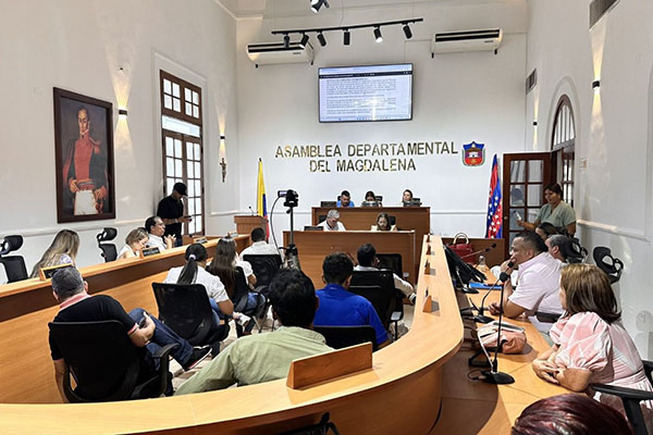 Asamblea departamental en medio de una sesión. Foto archivo EL INFORMADOR 