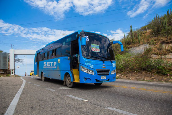 La auditoría de la Contraloría evidenció pagos millonarios por sistemas tecnológicos del SETP de Santa Marta que aún no están en operación. Foto referencia Sistema de Transporte Público.