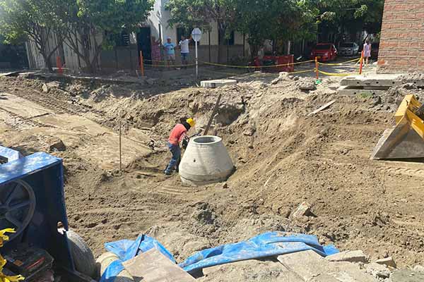 El primer anuncio para el Gran Pescaíto fue la construcción del alcantarillado pluvial; esta obra proyectada para los próximos meses. Foto Alcaldía 
