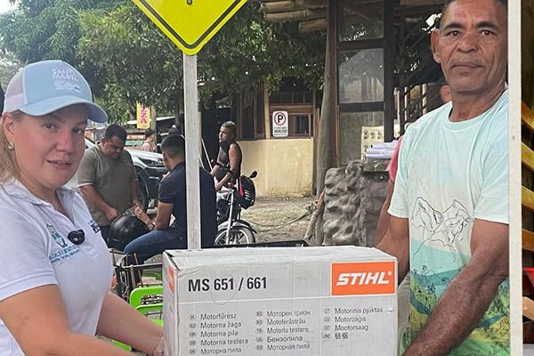 Estos implementos permitirán a las comunidades atender de manera oportu na las emergencias que se presentan en los caminos rurales. Foto Alcaldía 