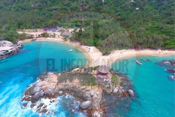 Cabo San Juan del Guía es una de las playas más populares del Parque Tayrona y es muy apetecida por los turistas. Derechos Reservados/ELINFORMADOR