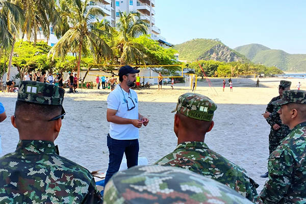 La administración del alcalde Carlos Pinedo Cuello ha intervenido los 700 metros lineales afectados por la emergencia climática. Foto Alcaldía 