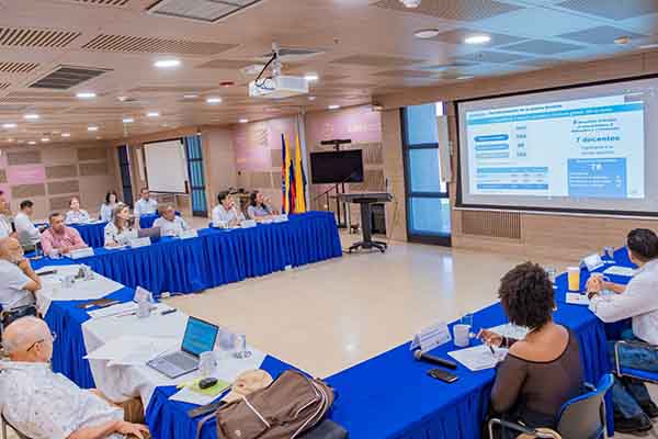 El rector Pablo Vera rindió cuentas y proyectó los nuevos retos de la Universidad en este 2026. Foto Unimagdalena