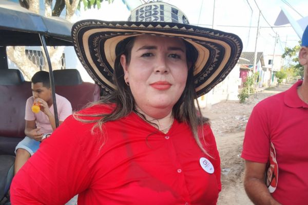 Karen Gutiérrez Garizabalo, aspirante y demandante de Navarro ante el Tribunal Administrativo del Magdalena por doble militancia.
