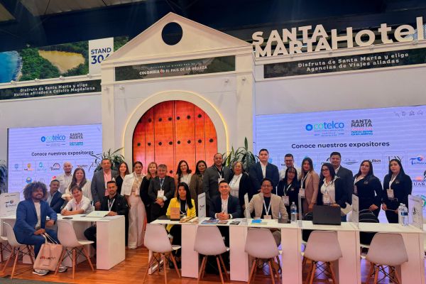 El gremio hotelero estuvo presente con los aliados prestadores turísticos locales para consolidar y afianzar alianzas comerciales a nivel nacional e internacional. Foto Cotelco Magdalena