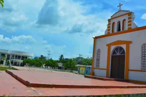 Foto panorámica de una de las plazas principales del municipio de San Cristóbal, Bolívar. Foto Alcaldía de San Cristóbal