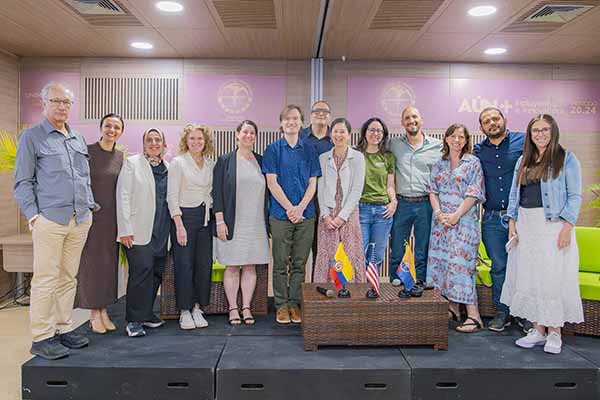 Este espacio académico fue organizado por la Comisión Fulbright Colombia, la Alma Mater a través de su nuevo Programa Ingeniería en Ciencia de Datos y la Universidad del Norte.Foto Unimagdalena 