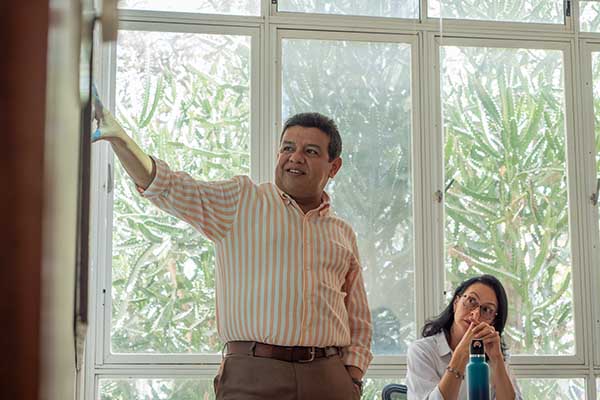 Ingeniero Luis Eduardo Santiago Jiménez, auditor líder de Icontec. Foto Unimagdalena